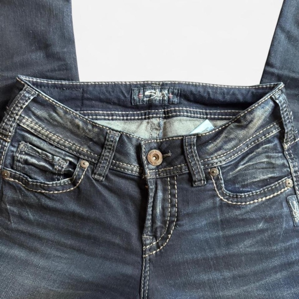 Silver Jeans Women's Indigo Boot Cut Jeans - Picture 7 of 9